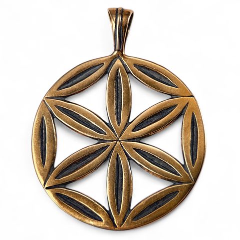 SVARGA, BRONZE OLD SLAVIC TALISMAN