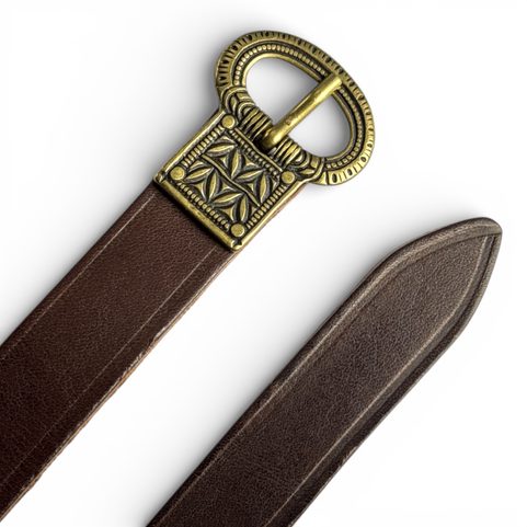 ROMAN BELT WITH BRONZE BUCKLE