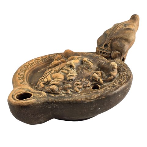 FAUN - ROMAN OIL LAMP, LANTERN