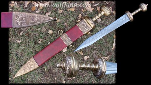 GLADIUS, THE ROMAN SWORD WITH SCABBARD