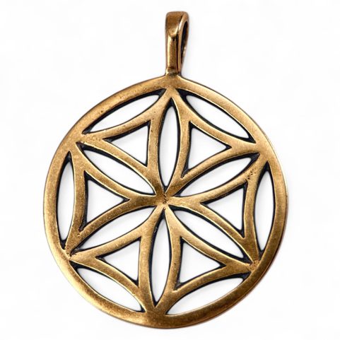 SMALL SVARGA, BRONZE OLD SLAVIC TALISMAN