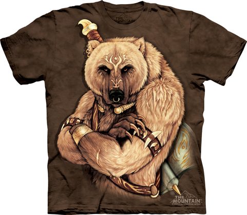TRIBAL BEAR, THE MOUNTAIN, T-SHIRT