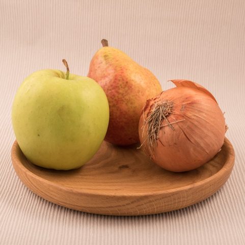 SERVIERSCHÜSSEL, HOLZ