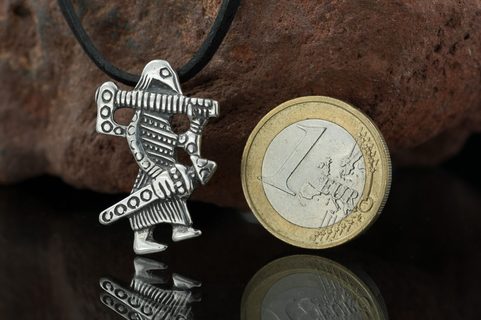 WIKING, KRIEGER, KLAHAMMAR, NACHBILDUNG SILBER 925