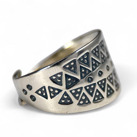 VIKING RING, STERLING SILVER, REPLICA