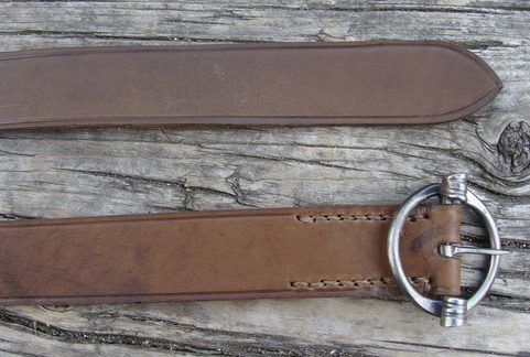 LONG BELT WITH FORGED BUCKLE