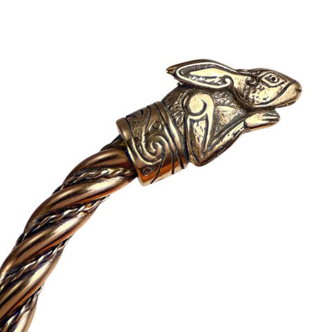 IRISH HARE, BRACELET, BRONZE