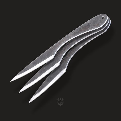 STRIGA, PROFESSIONAL THROWING KNIVES - 3X SET