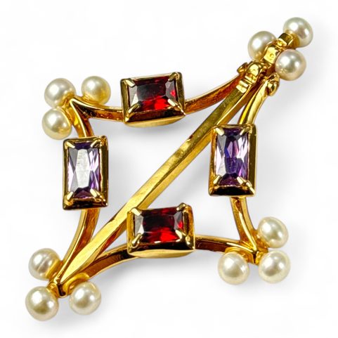 MEDIEVAL BROOCH, 14TH CENTURY, ENGLAND