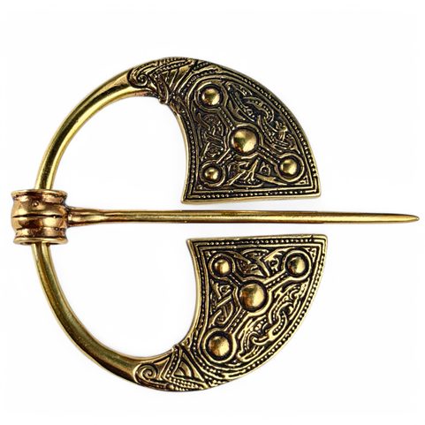BALLYSPELLAN BROOCH, KILKENNY, BRONZE