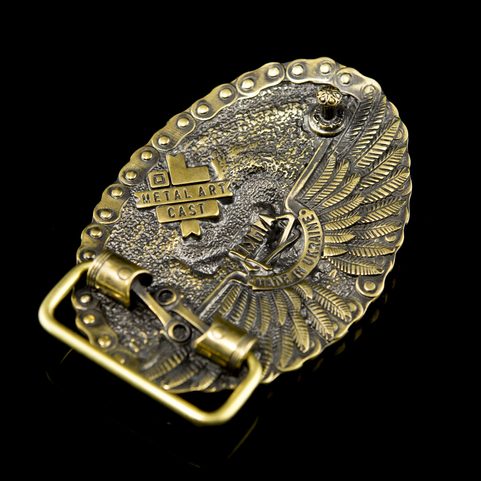 COSAQUE - BORN TO BE FREE, BOUCLE DE CEINTURE, LAITON