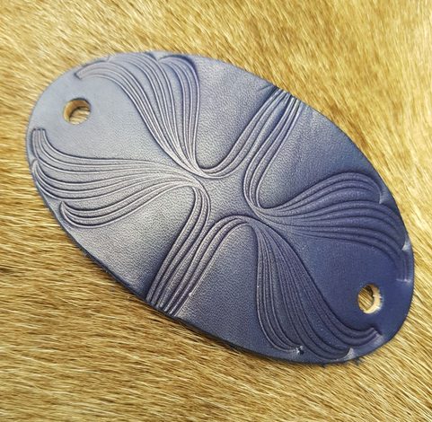 REGIA, LEATHER HAIR CLIP