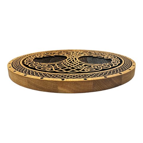ARBRE DE VIE, TABLEAU MURAL EN BOIS 32CM