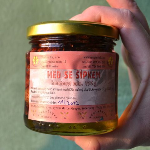 HONEY WITH ROSEHIP, 200 ML, 200 G