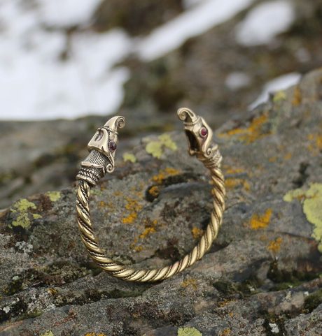 HUGINN ET MUNNIN - BRACELET, LAITON