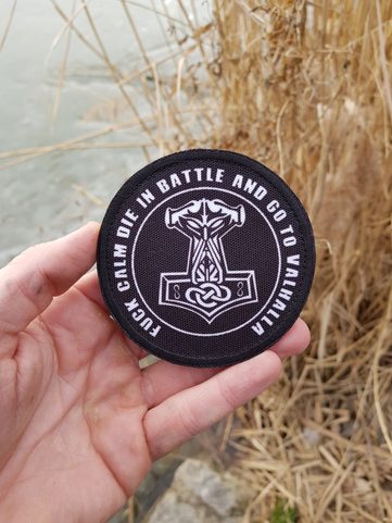 VALHALLA, VELCRO PATCH