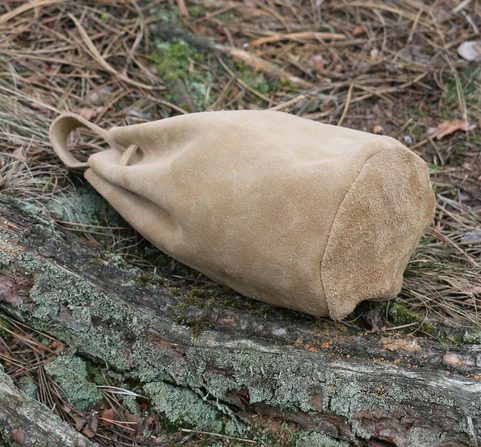 LEATHER POUCH, LARGE, XL