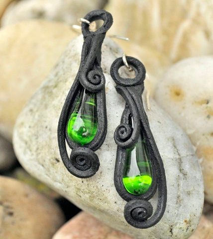 BOUCLES D'OREILLES FORÊT