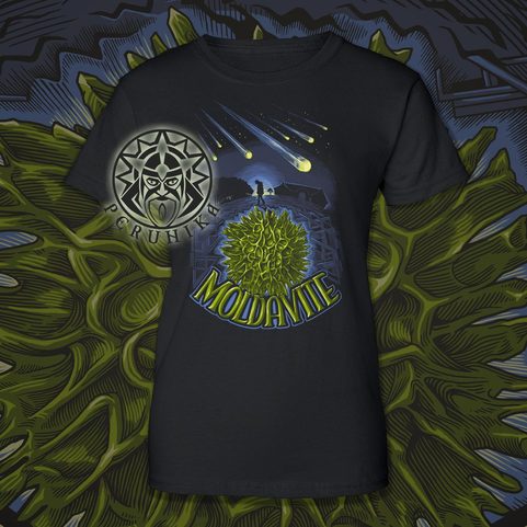 MOLDAVIT AUS SÜDBÖHMEN, DAMEN-T-SHIRT