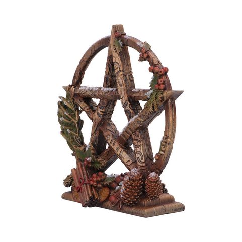 PENTAGRAM YULE, DECORATION 16.5CM