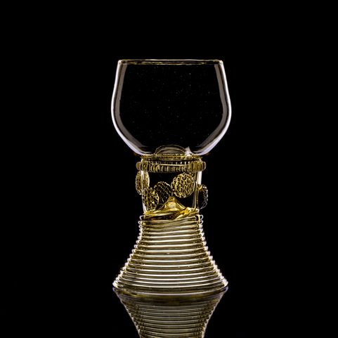 ROEMER - RENAIISANCE CARAFE, FOREST GREEN GLASS