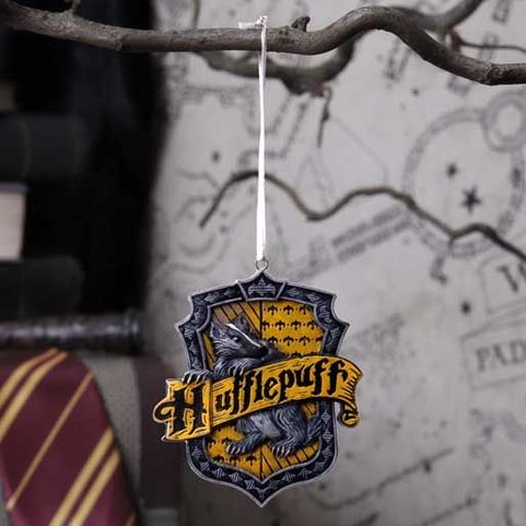 ORNEMENT SUSPENDU HARRY POTTER HUFFLEPUFF 8CM