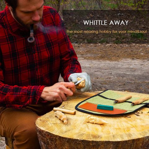 S15 - STARTER CHIP AND WHITTLE KNIFE SET WITH ACCESSORIES