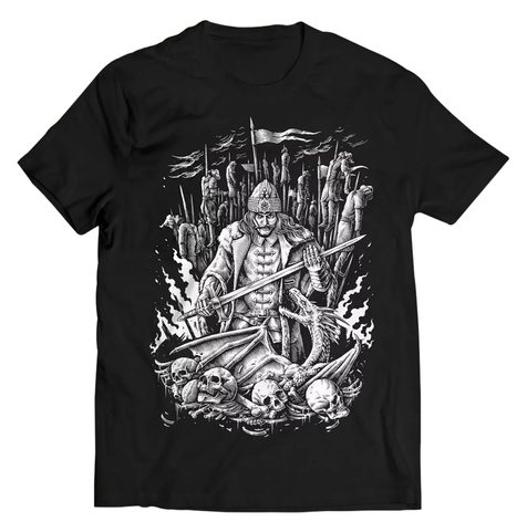 VLAD L'EMPALEUR - T-SHIRT, HOMMES