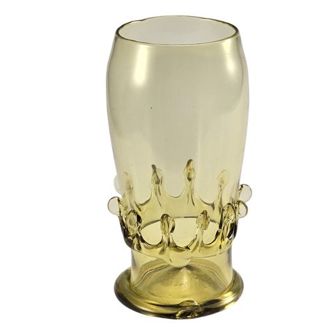 BORGIA, FOREST GREEN GLASS, GOBLET