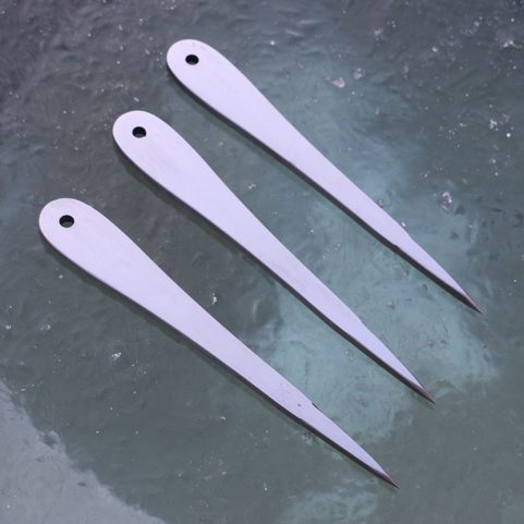 VENGEANCE THROWING KNIVES - POLISHED, SET OF 3