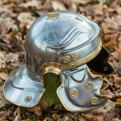 ROMAN HELMET, IMPERIAL GALLIC H, AUGSBURG-OBERHAUSEN