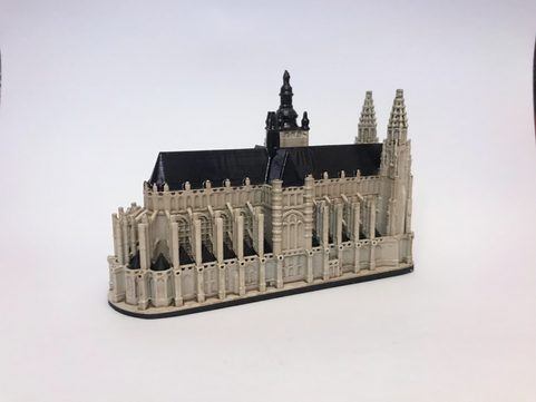 ST. VITUS CATHEDRAL, PRAGUE, MINIATURE