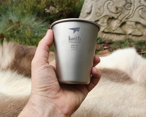 TI9001 TITANIUM BEER CUP KEITH