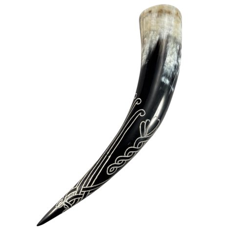 RAVEN, CROW, DRINKING HORN