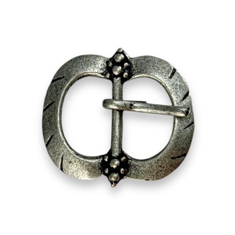 HISTORICAL BUCKLE XIII, COLOUR SILVER