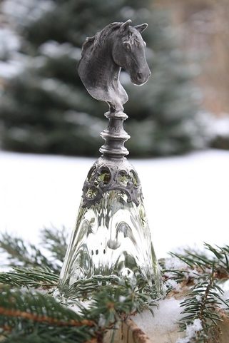 TIN HORSE BELL, FORREST GLASS