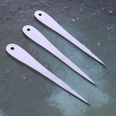 VENGEANCE THROWING KNIVES - POLISHED, SET OF 3