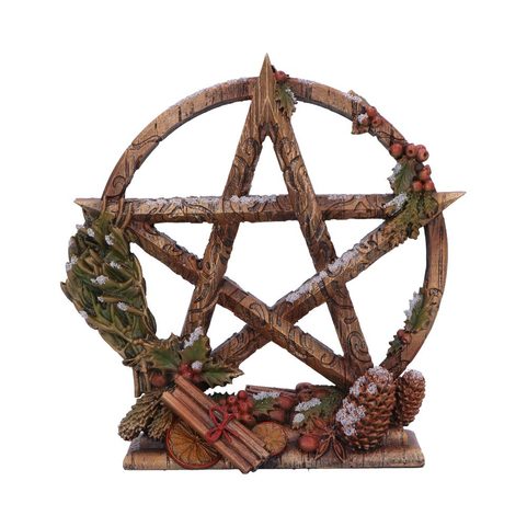 PENTAGRAM YULE, DECORATION 16.5CM