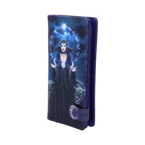MOON WITCH EMBOSSED PURSE ANNE STOKES 18.5CM