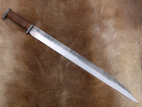 SIGURD, SCRAMASAXE ANGLO-SAXON, RÉPLIQUE FORGÉE
