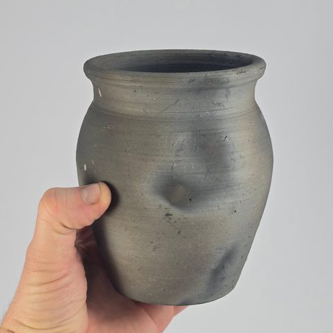 COUPE MÉDIÉVALE, CÉRAMIQUE FUMÉE