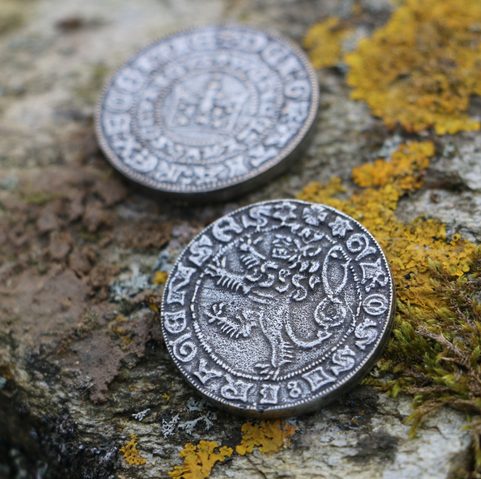 PRAGUE GROSCHEN, COIN, REPLICA, ZINC