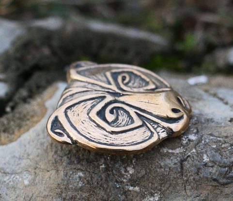 URSUS, BEAR PENDANT, BRONZE