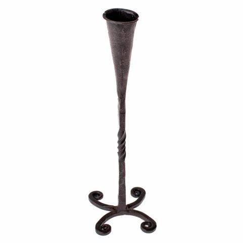 FORGED MEDIEVAL CANDLESTICK