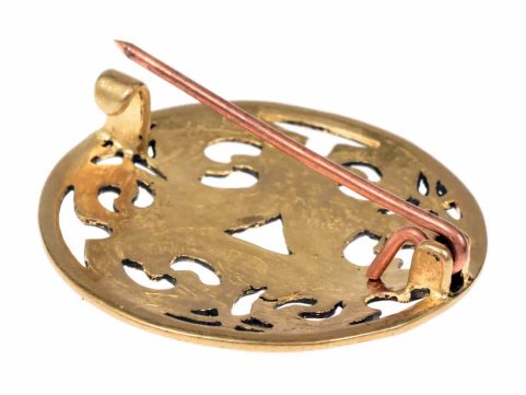 BROCHE CELTIQUE TRISKEL