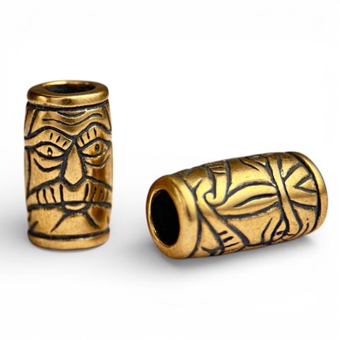 VIKING BEARD RING, BRONZE