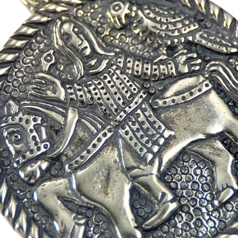 SOKOLNÍK GROSSMÄHRISCHER TALISMAN AUS SILBER 925 15G