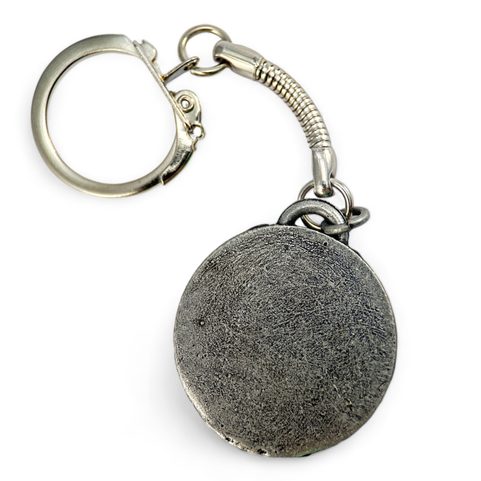 HUGINN UND MUNINN, WIKINGER-SCHLÜSSELANHÄNGER, ZINK