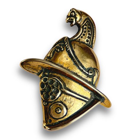 GLADIATOR - THRACIAN HELMET, BRONZE PENDANT