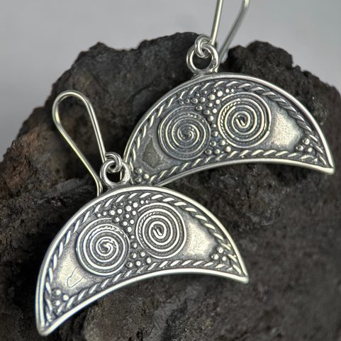 LUNICE EARRINGS GREAT MORAVIA SILVER 925